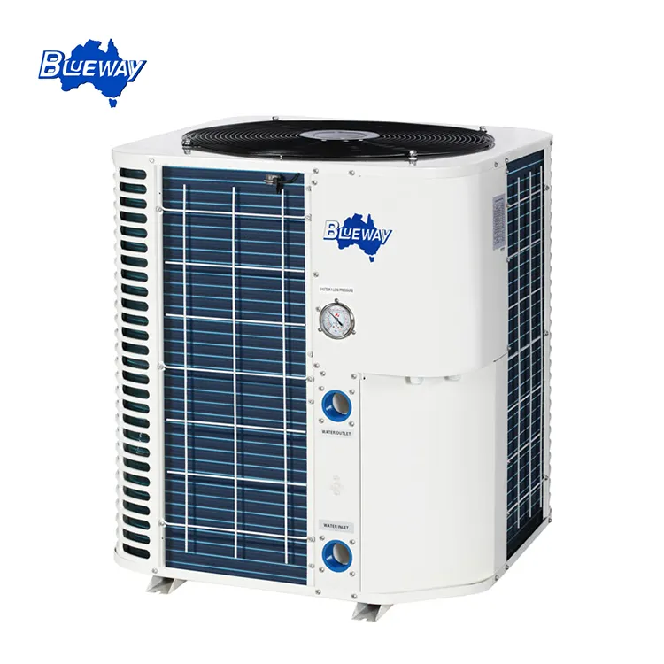 64 kW uima -altaan lämpöpumppu